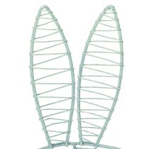 Artikel Trådkanin som ett öppet dekorationsföremål för moderna vår- och påsklidéer, 16 cm, 3 stycken