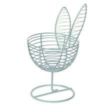 Artikel Trådkanin som ett öppet dekorationsföremål för moderna vår- och påsklidéer, 16 cm, 3 stycken