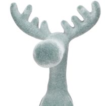 Artikel Älgdekorativ kantsittare H31cm grå 3 stycken
