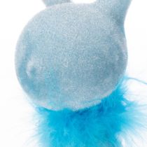 Artikel Dekorativ kanin söt påskdekoration hylla för fönsterbräda 36 cm 2 st