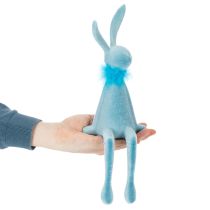 Artikel Dekorativ kanin söt påskdekoration hylla för fönsterbräda 36 cm 2 st