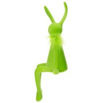 Artikel Påskhare i hylla, dekorativ figur för festliga vårdekorationer i huset, 36 cm, 2 st