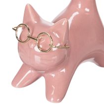 Artikel Dekorativ kattfigur, idealisk dekoration för sovrum och badrum, 14 cm, 2 delar