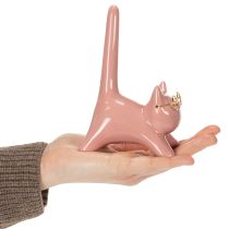 Artikel Dekorativ kattfigur, idealisk dekoration för sovrum och badrum, 14 cm, 2 delar