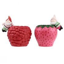 Artikel Keramisk krukkruka kanthängare dvärg Ø14,5cm 2st