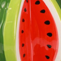 Artikel Keramikvas vattenmelon dekorativ vas keramik H12cm