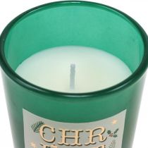Doftljus i glas presentset Julljus 7cm 3st