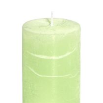 Artikel Ljus Lime Grön​​​​​​​ Ljusgrön 50×100mm enfärgad 4 st
