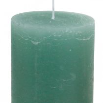 Artikel Pelarljus färgat grön jade 85×200mm 2st