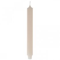 Ljus långbord ljusstake ljuskräm Ø3cm H29cm