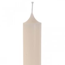 Ljus långbord ljusstake ljuskräm Ø3cm H29cm