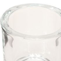 Artikel Ljusglaskruka Miniglashink Klar Ø6,5cm H6cm 6st