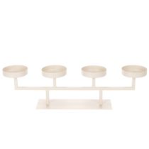 Artikel Modern ljusstake med fyra ljusfat, 47 cm