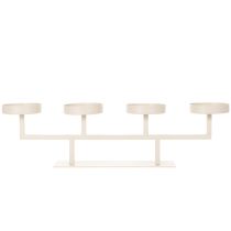 Artikel Modern ljusstake med fyra ljusfat, 47 cm