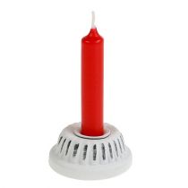 Artikel Ljusstake bakpanna vit Ø5,3cm H2cm