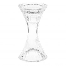 Artikel Ljusstake glas rund pinne ljusstake Ø7cm H13cm 2st