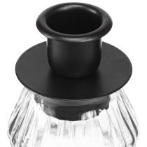 Artikel Ljushållare glas för pinnljus Julgran 13,5cm 2st