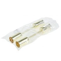 Artikel Ljusstake guld för pinnljus Ø2,2cm 4 st