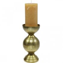 Artikel Ljusstake orientalisk värmeljushållare metall 25cm