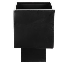 Artikel Svart kubkruka med bas, modern, 22 cm
