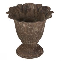 Artikel Ljusstake trofé antik pinne ljusstake metall Ø10cm H9,5cm