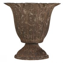 Artikel Ljusstake trofé antik pinne ljusstake metall Ø10cm H9,5cm