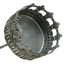 Artikel Ljusstake silver antik Ø7cm H12cm 1 st