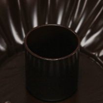 Artikel Ljusstake vintage tårtform mörkbrun Ø11,5cm 4st