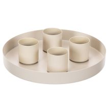 Artikel Magnetiska ljushållare för tjocka, koniska ljus (4 cm), 4 stycken