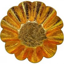 Artikel Värmeljushållare juldekoration bakform svart guld Ø12cm 2 st