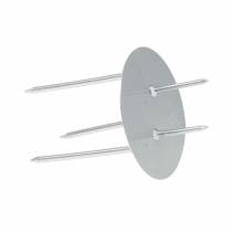 Artikel Plug-in ljusstake silver Ø4,5cm 12 st