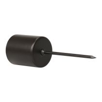 Artikel Ljusstake för uppklistring, svart, Ø3,2 cm, 4 stycken