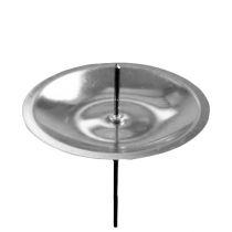 Artikel Ljusstake med tagg silver Ø8cm 16 st
