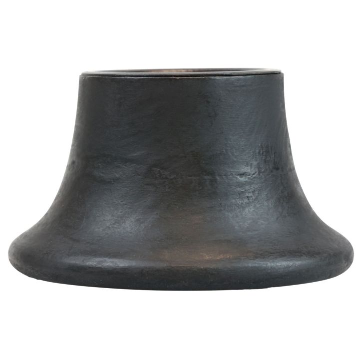 Artikel Ljusstake svart ljushållare keramik Ø12,5cm H7cm