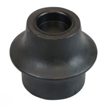 Artikel Värmeljushållare svart ljusstake keramik Ø12cm H9cm