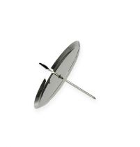 Artikel Ljusstake silver Ø7cm 4 st