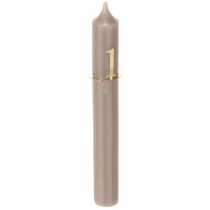 Artikel Ljusring med koniska ljusnummerset för adventskrans 3 cm 4 st