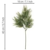 Artikel Konstgjord tallgren för vinterdekorationer, 40 cm, 4 stycken