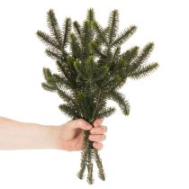 Artikel Konstgjord grangren för bordsdekoration och arrangemang, 45 cm, 3 stycken