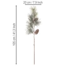 Artikel Konstgjord tallgren med kottar och långa barr 105 cm