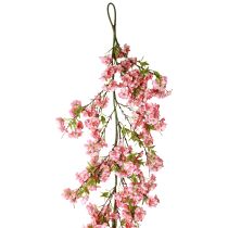 Artikel Körsbärsblommiga kranshängare konstgjord blomstergirland rosa 170cm