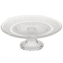 Artikel Klassiskt tårtfat i glas till fots - Elegant för varje fest Ø 20cm