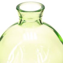 Artikel Små glasvaser, lökformade minivaser, grön, Ø7,5cm, H9cm, 6 st.