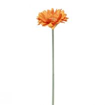 Artikel Konstgjorda blommor Gerbera Orange 45cm