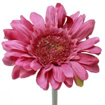 Artikel Konstgjorda blommor Gerbera Rosa 45cm