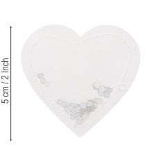 Artikel Konfettihjärta 5cm 24 st