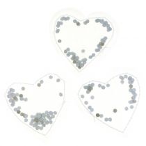 Artikel Konfetti hjärta 5cm 24 st