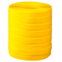 Artikel Lockigt band, presentband, gul bomull, 10mm, 100m, hållbart