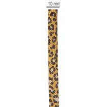 Artikel Lockigt band, leopardmönster, presentband för kreativ inslagning, 10mm, 100m