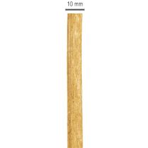 Artikel Brunt presentband, böjt band, hållbara hantverksmaterial, 10 mm x 100 cm